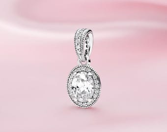 Sterling Silver Vintage Elegance Pendant