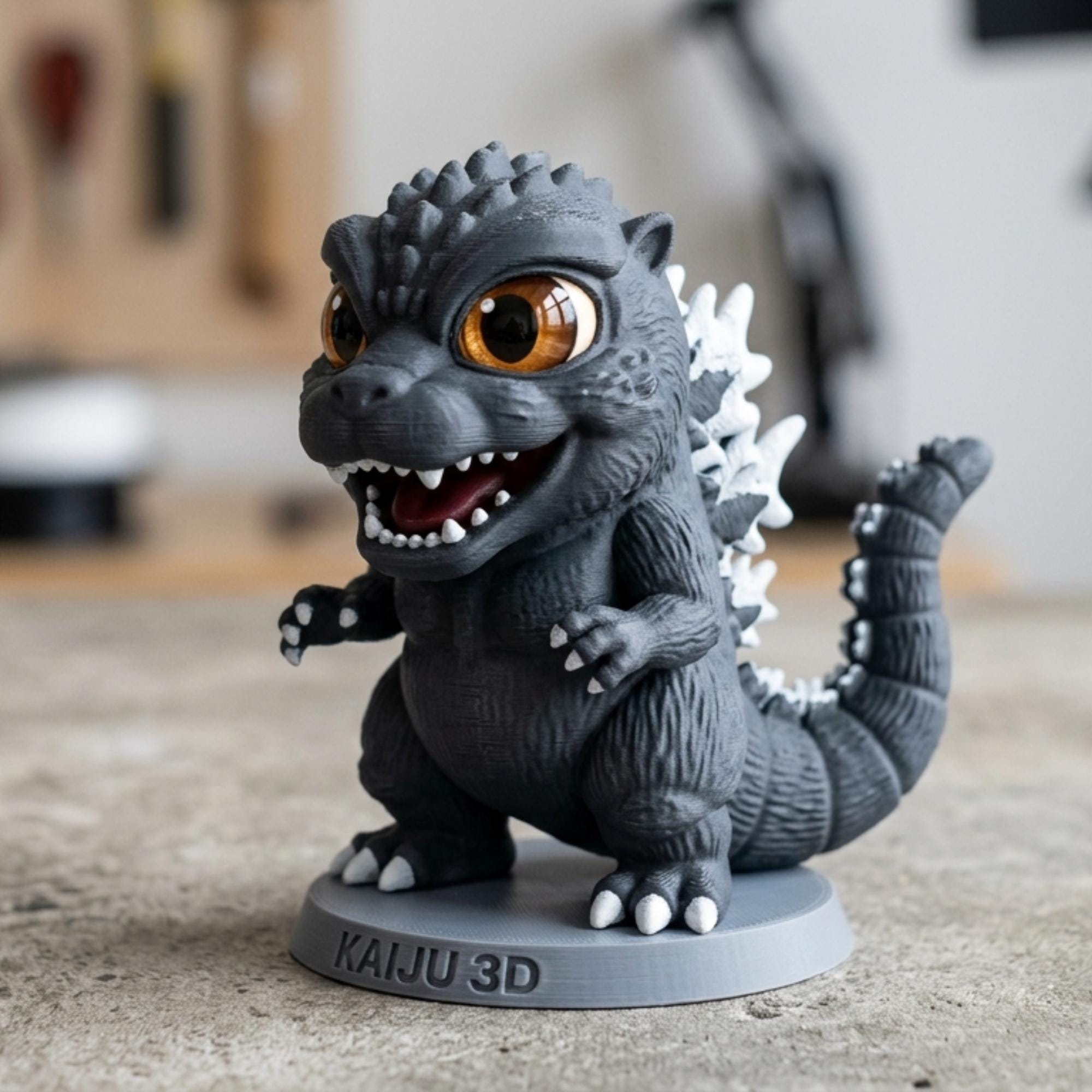 Godzilla Monster STL Bundle, 130+ Upgraded STL Models, Giant Monster 3D ...