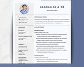 Nurse Resume Template Google Docs, Word, Pages, RN Resume Template Nurse, Nursing Resume New Grad, CNA Resume with photo, Doctor Resume