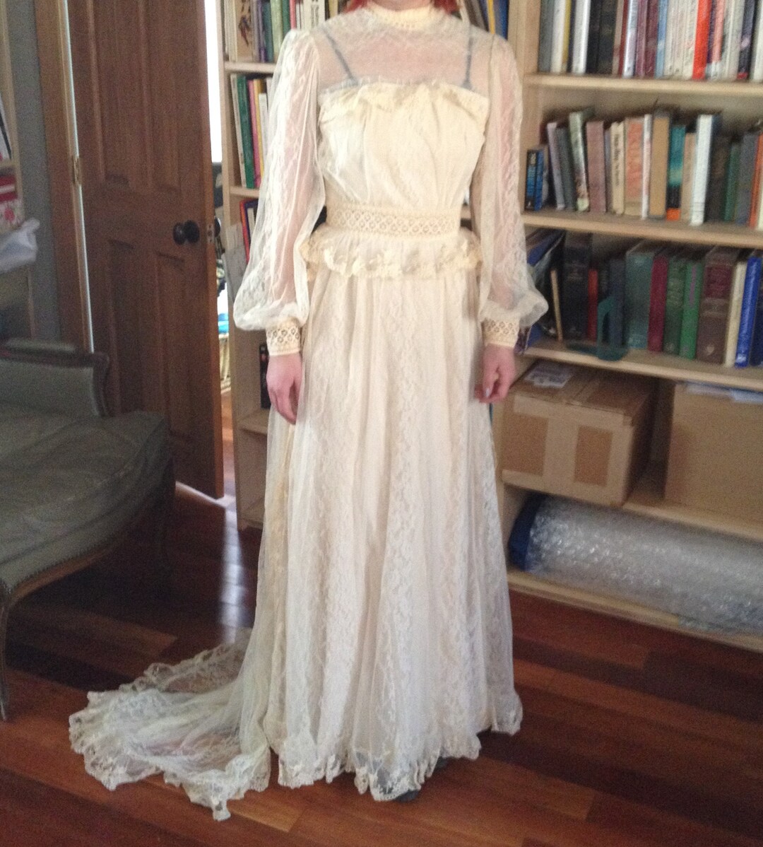 Vintage Gunne Sax Wedding Dress Victorian Prairie Cottage Core - Etsy