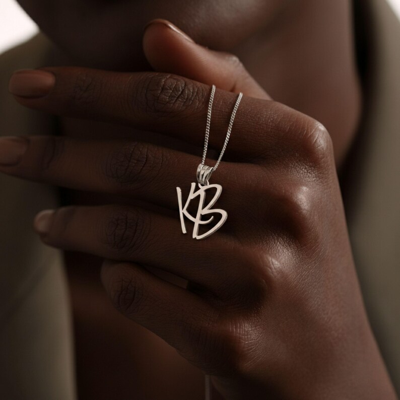 interlocking initial necklace, double letter necklace, overlapping initials necklace, personalized initial necklace, couple initial necklace, minimal letter necklace, custom letter jewelry, gift for her, personalized jewelry, couples necklace, dainty necklace, handmade necklace, meaningful gift
