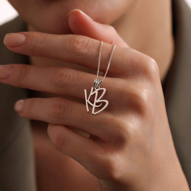 interlocking initial necklace, double letter necklace, overlapping initials necklace, personalized initial necklace, couple initial necklace, minimal letter necklace, custom letter jewelry, gift for her, personalized jewelry, couples necklace, dainty necklace, handmade necklace, meaningful gift