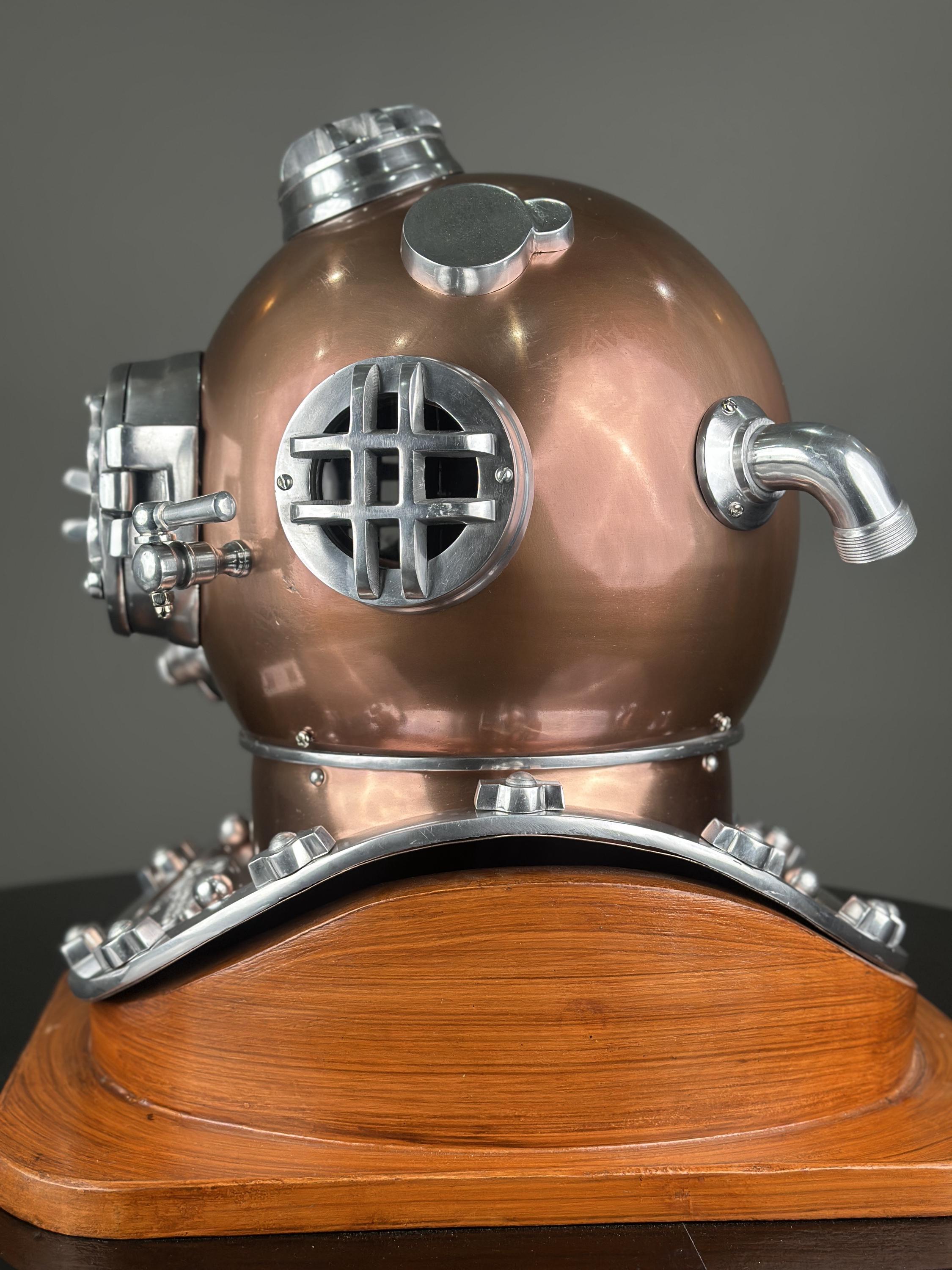 US Navy Mark V Diving Helmet | Deep Sea Scuba Diver Helmet | Marine ...