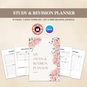 druckbare Prüfungsplanung System Lernfortschritts-Tracker