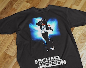 Michael Jackson Pop Art T-Shirt | Colorful Photo Collage Graphic Tee Music Fan Gift