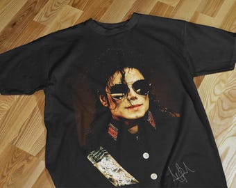Michael Jackson Minimalist T-Shirt | White Silhouette Dance Graphic Tee Classic Fan Gift