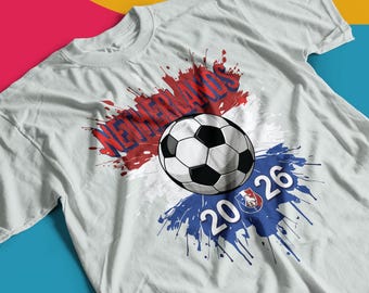 Netherlands 2026 Soccer T-Shirt | World Cup Fan Tee Holland Dutch Football Shirt Oranje