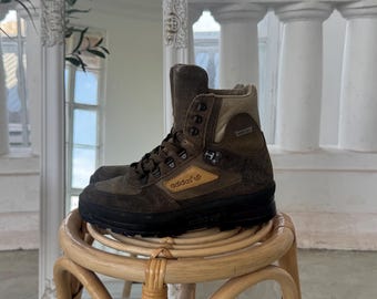 Vintage 90s Adidas Goretex Mountain Hiking Boots Size 40.5 EU 7.5 US
