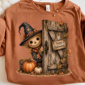 Niedliche Halloween PNG | Glückliches Halloween Sublimationsdesign | Herbst Kürbis Shirt Clipart | Gruseliger Herbst Digitaler Download