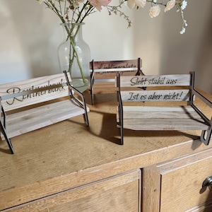 SVG Datei - Halter Klötzchen für Klötzchenbank - Geschenkidee für Frauen - Geschenk zur Rente - Minibank - DIY Geschenkidee