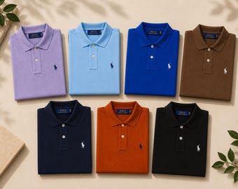 Authentic Ralph Lauren Men’s Polo Shirt – Slim Fit