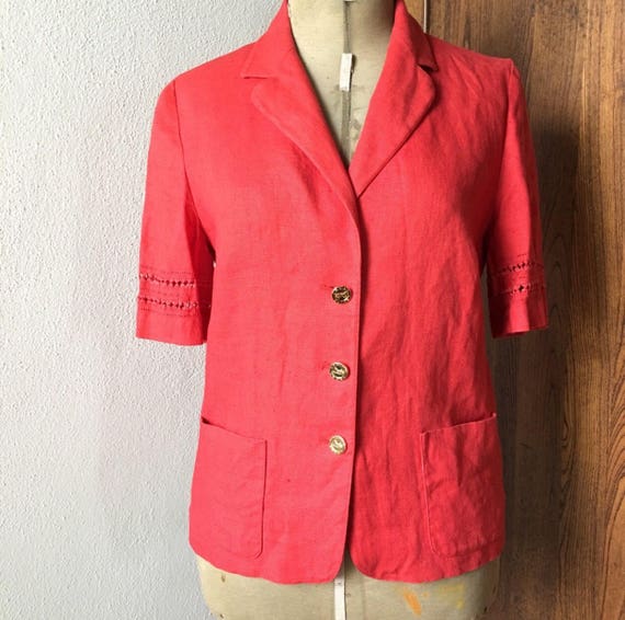 Vintage Celine linen jacket 70s