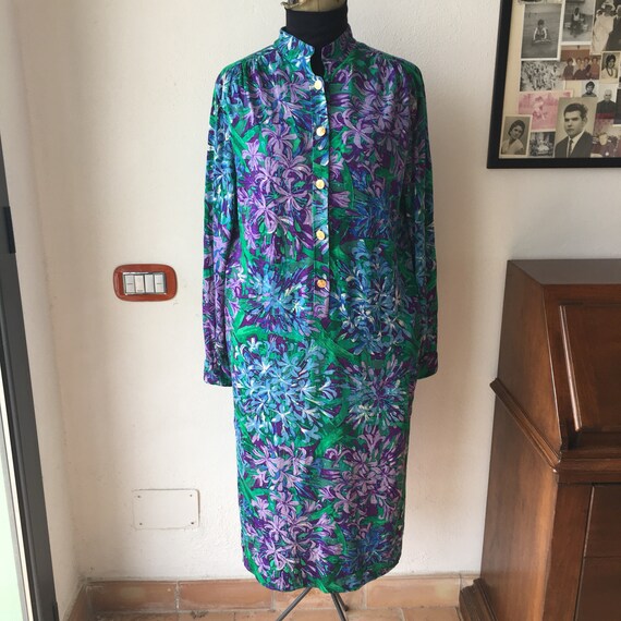 Ken Scott all wool vintage dress