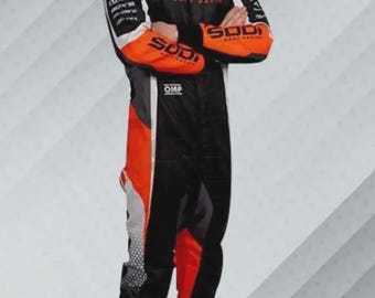 Mono de karting homologado por CIK/FIA / Diseño personalizado de sublimación digital