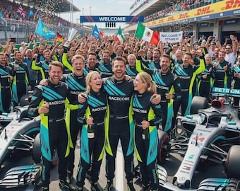 RaceCore Karting Suit | FIA CIK Certified Racing Suit for Men | Professional Go Kart Race Suit |Free Gift (T-Shirt & Balaclava