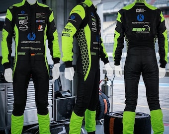 CIK/FIA Level 2 Approved Go Kart Racing Suit With Free Balaclava & Free Gloves