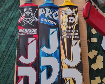 Bate de críquet Warrior Edition para hombre – JD Sports, madera prensada doble