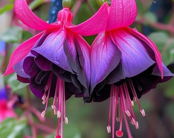 10 Queen Rose Angel Trumpet Seeds – Brugmansia Double Pink Flower