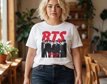 BTS Arirang Album Artwork Women's Boxy Tee | K-Pop Band Logo Shirt