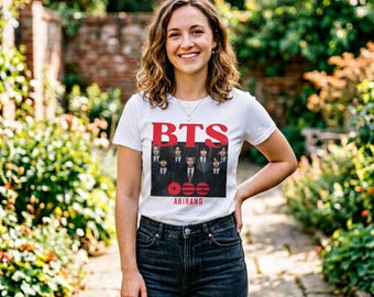 BTS Arirang Album Tee (Blank Back) | Women's Boxy Tee
