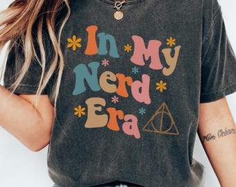 In My Nerd Era T-shirt | "In My Era" custom t-shirt by Comfort Colors® | Personalized t-shirt | Women's retro t-shirt | In My Custom Era