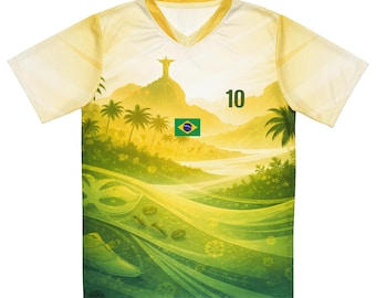Brazil Football Jersey – Custom World Championships 2026 Fan Shirt