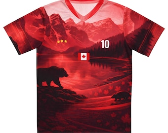Canada Football Jersey – Personalized World Championships Fan Shirt