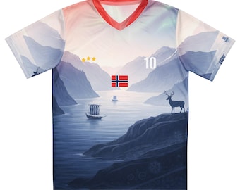 Norway Football Jersey – Custom World Championships 2026 Fan Shirt