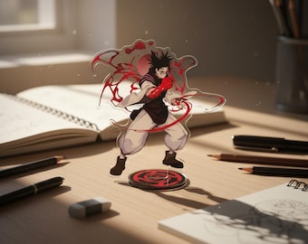 Anime JJK Inspired Acrylic Stand Kawaii Cartoon Character Desk Decor Manga Display Model Plate Cosplay Collectible Gift for Fans