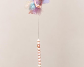 Handgemaakte raamfee | Kristallen raamhanger | Geïnspireerd op de Waldorf-stijl | Cadeau-idee
