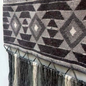 Handwoven wall hanging, wool wall tapestry, wall art decor, ethno wall decor &quot;Kanatitsa&quot;. FREE SHIPPING.