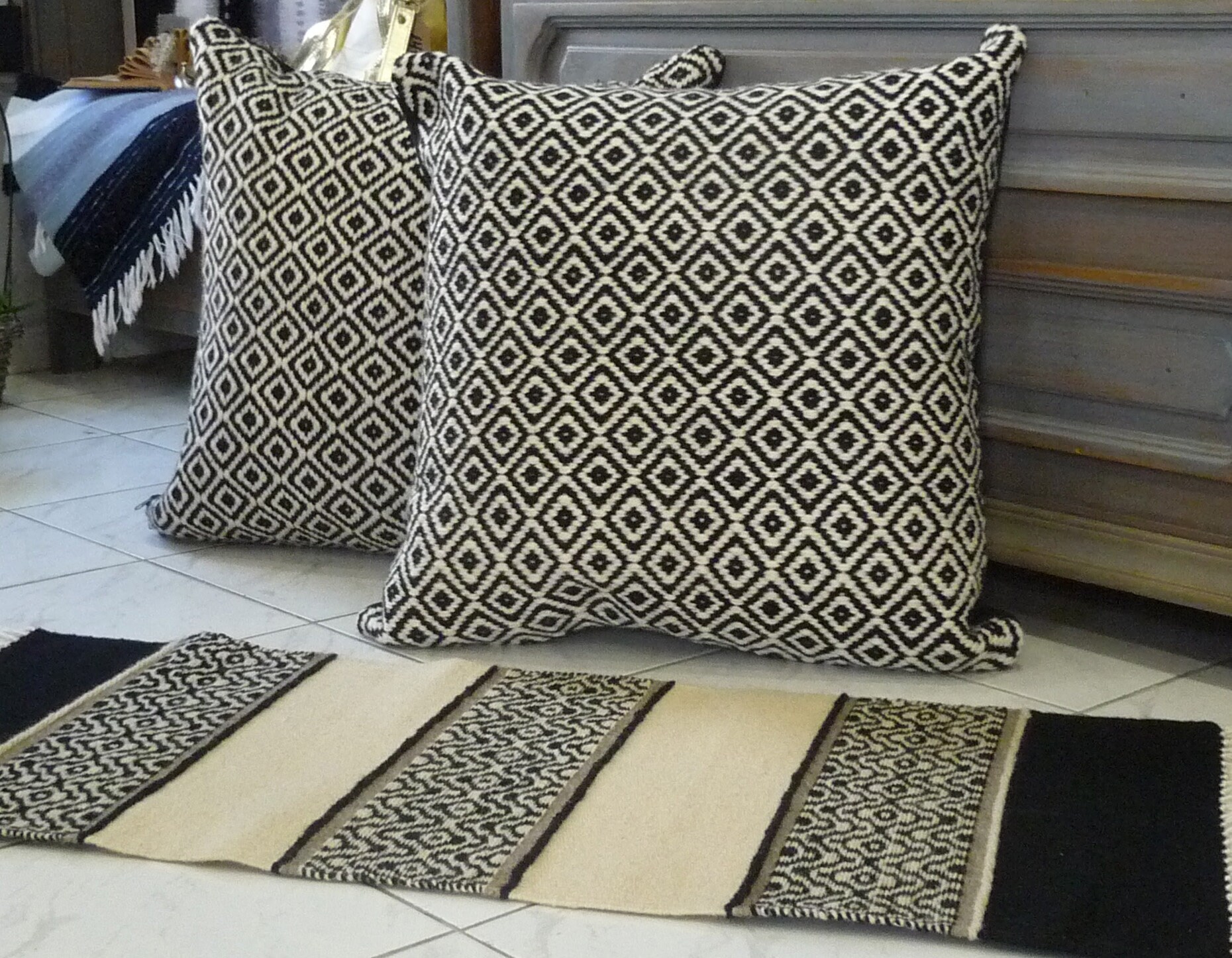 unique throw pillows