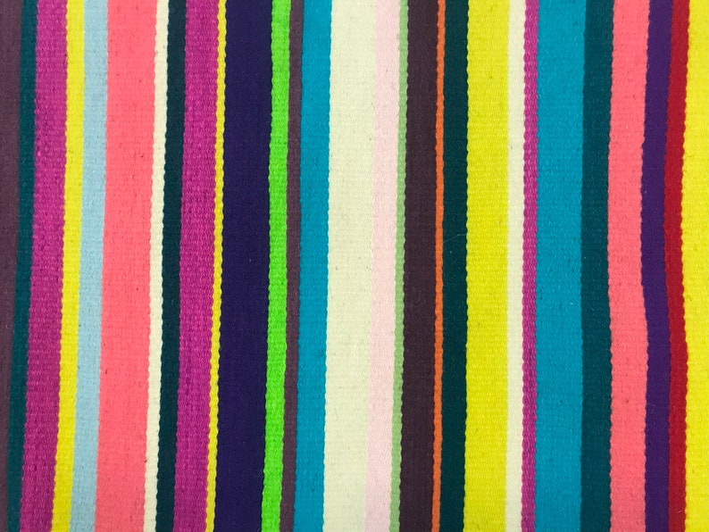 Handwoven wool colorful carpet, Bedroom boho area rug, Living room carpet, Vivid colors kid's rug, Washable carpet, Unique art home textile. image 5