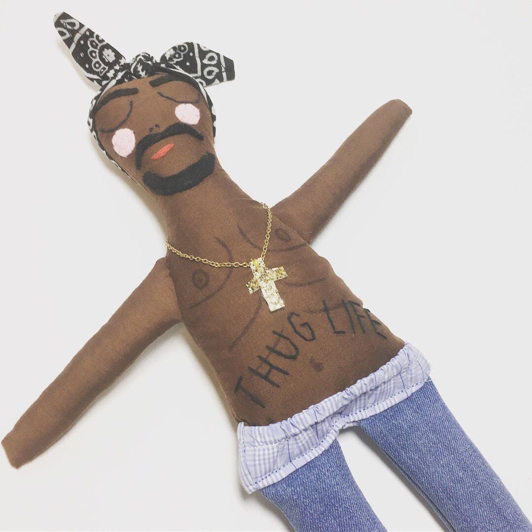 Tupac Doll 2 pac 2 pac shakur gangster rap rapper rappers | Etsy