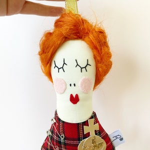 Vivienne Westwood Christmas decoration, hanging doll