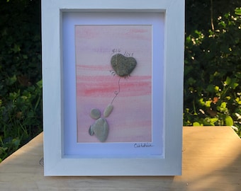 Watercolour and Stone Art - ‘Big Love’