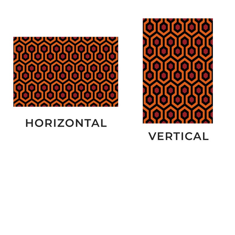 The Shining Overlook Hotel Style Pattern Rug - Etsy
