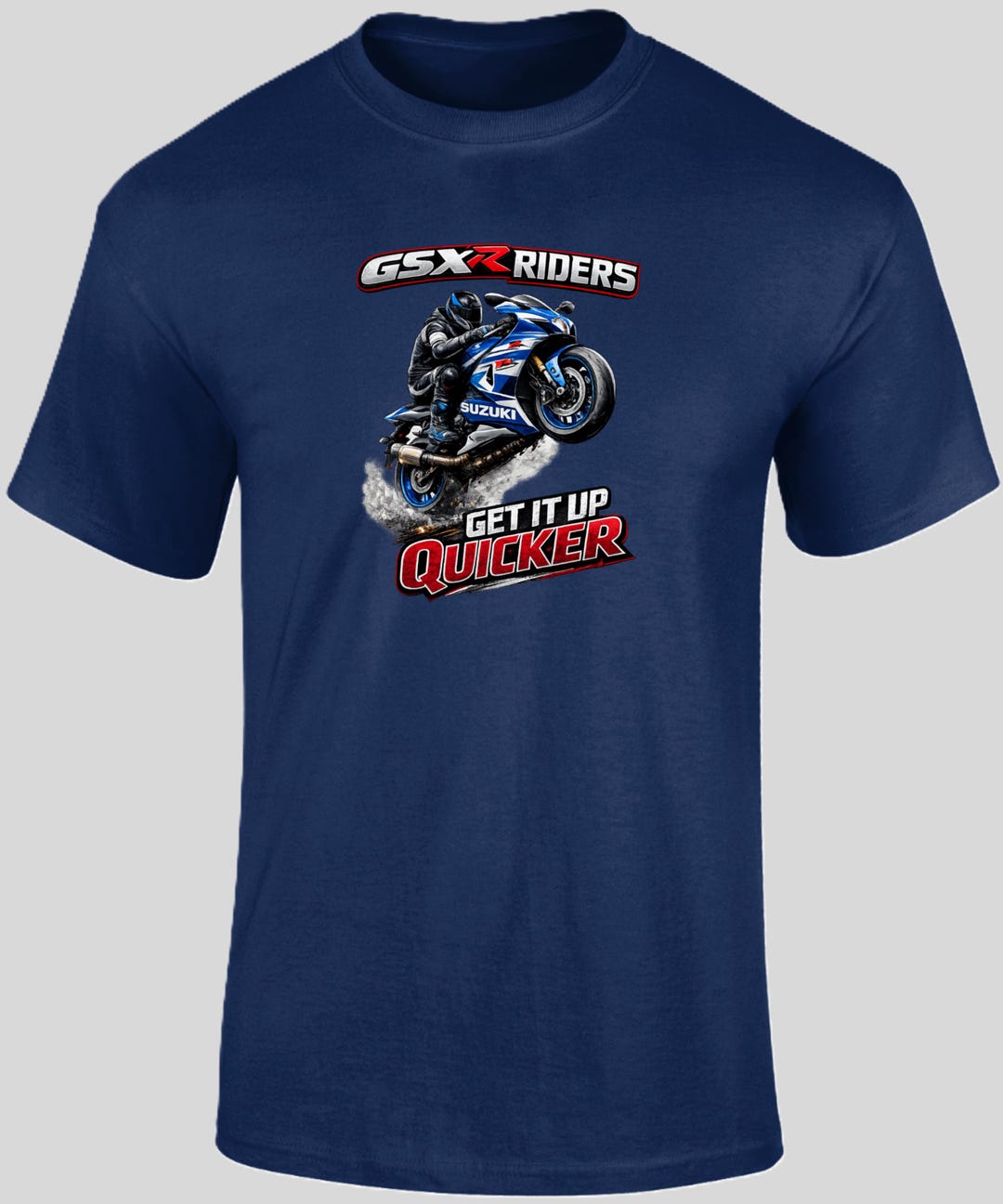GSX-R Riders Get It up Quicker | Funny Motorcycle T-shirt - Etsy