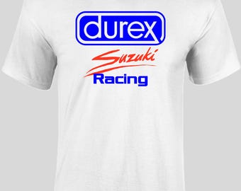 Maglietta da corsa Suzuki Durex / Maglietta da moto sportiva / Regalo per motociclisti e motociclisti