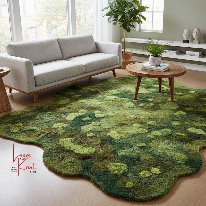 Moss Rug - Etsy