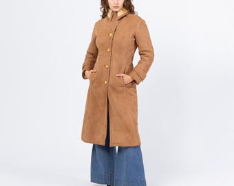 Vintage Brown Penny Lane Coat | Afghan Fur Coat | Women Unique Style Soft Warm Handmade Coat Jacket |