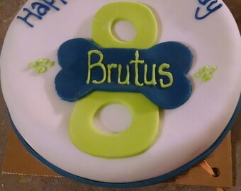 Dog Birthday Cake Etsy