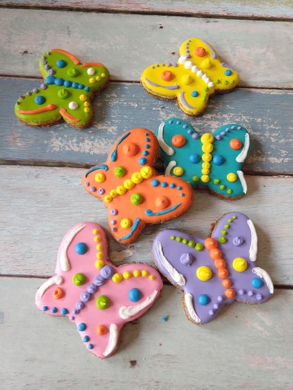 6 Butterfly dog treats Etsy