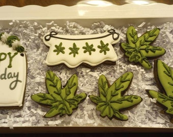 Personalized  Birthday Dog Treats Hempy Birthday  boxed pet gift hemp flour