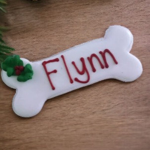 1 パーソナライズされた犬のおやつ クリスマスのおやつ パーソナライズされたクリスマスの犬のおやつ