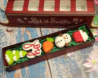 Christmas limited edition box Sleigh Mini dog treats