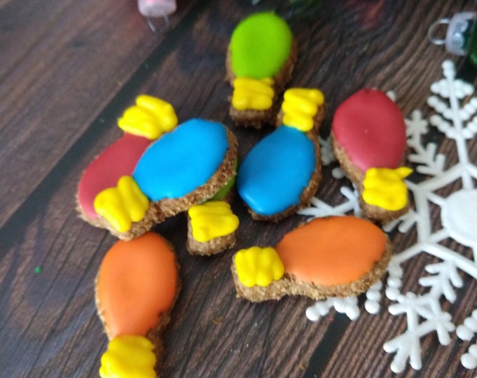 8 Small Christmas Lights Dog Treats for Tiny Dog Toy Breed Etsy