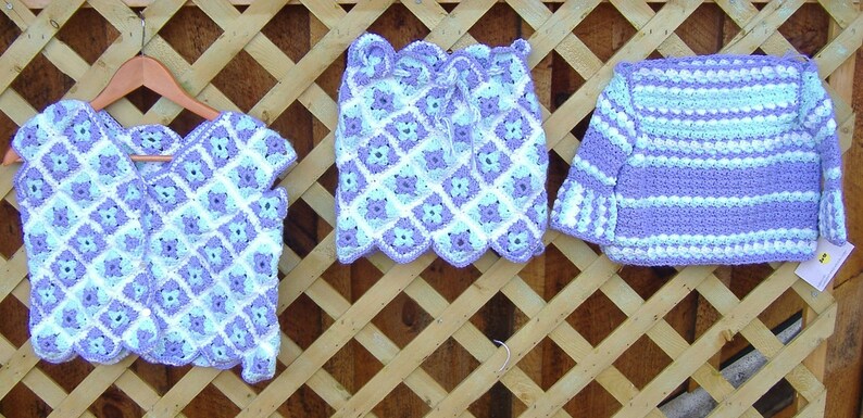 Granny Squares for Kids Clothing Pattern 701  Crochet image 0