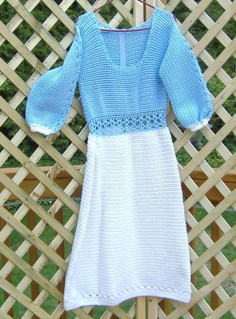 STORE CLOSING SALE  New Old Stock Empire Scoop Neck Dress in image 0