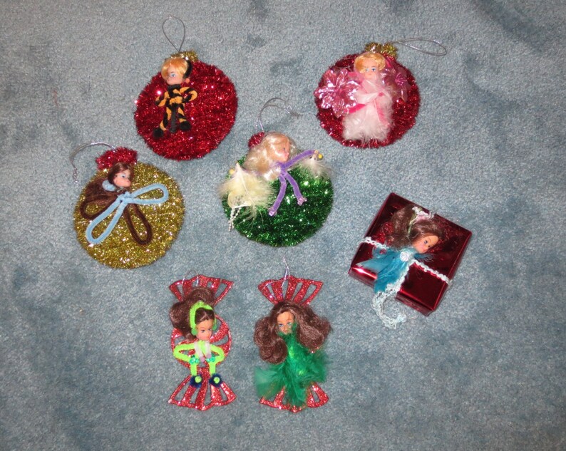 Christmas Ornaments Gift Package Decorations Trimmed with image 0